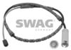 SWAG 30 93 7665 Warning Contact, brake pad wear